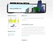 Tablet Screenshot of mukaddar.co.in